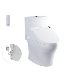 Bàn cầu hai khối TOTO CS769DRW6 nắp rửa điện tử WASHLET