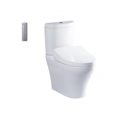 Bàn cầu hai khối TOTO CS818CDW12 nắp rửa điện tử WASHLET