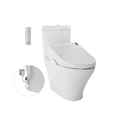 Bàn cầu hai khối TOTO CS818DW6 nắp rửa điện tử WASHLET