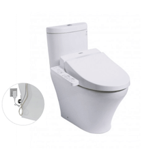Bàn cầu hai khối TOTO CS818DW7 nắp rửa điện tử WASHLET
