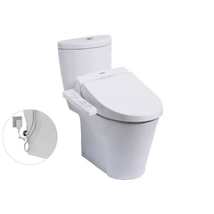 Bàn cầu hai khối TOTO CS819DSW7 nắp rửa điện tử WASHLET