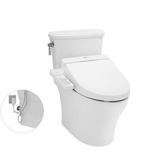 Bàn cầu hai khối TOTO CS986GW7 nắp rửa điện tử WASHLET