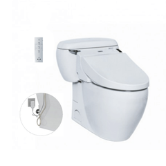 Bàn cầu một khối kèm nắp rửa điện tử WASHLET TOTO MS366W6