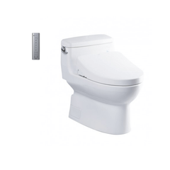 Bàn cầu một khối TOTO MS884CW12 kèm nắp rửa điện tử WASHLET