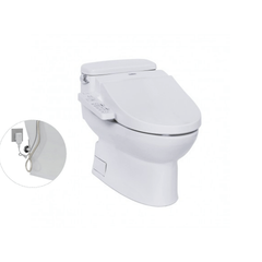 Bàn cầu một khối TOTO MS887RW7 kèm nắp rửa điện tử WASHLET