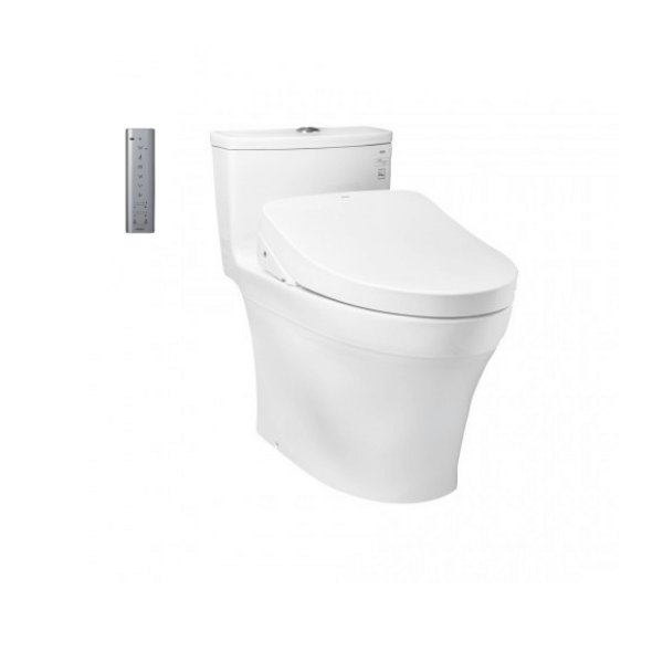 Bàn cầu một khối TOTO MS885CDW12 kèm nắp rửa điện tử WASHLET