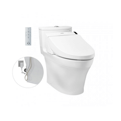Bàn cầu một khối TOTO MS885DW6 kèm nắp rửa điện tử WASHLET
