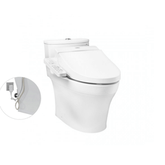 Bàn cầu một khối TOTO MS885DW7 kèm nắp rửa điện tử WASHLET