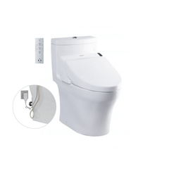 Bàn cầu một khối TOTO MS889DRW6 kèm nắp rửa điện tử WASHLET