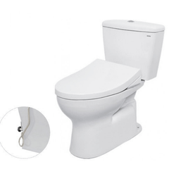 Bàn cầu TOTO CS300DRE4 hai khối nắp cơ