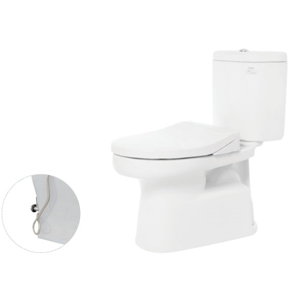 Bàn cầu TOTO CS351DE2 hai khối nắp cơ