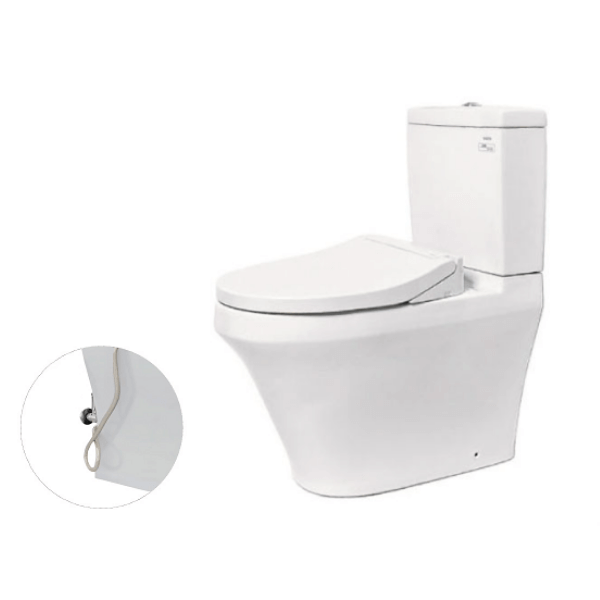 Bàn cầu TOTO CS945DNE2 hai khối nắp cơ