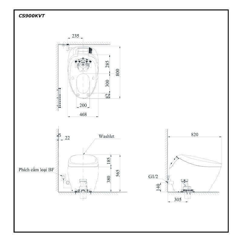 Bàn cầu TOTO NEOREST NX I CS900KVT/T53P100VR