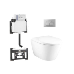 Bàn cầu treo tường nắp đóng êm Cotto SC19517(F)