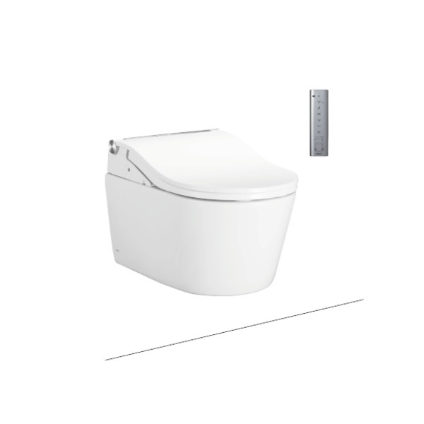 Bàn cầu treo tường TOTO CW542HME5UNW1 nắp rửa điện tử WASHLET
