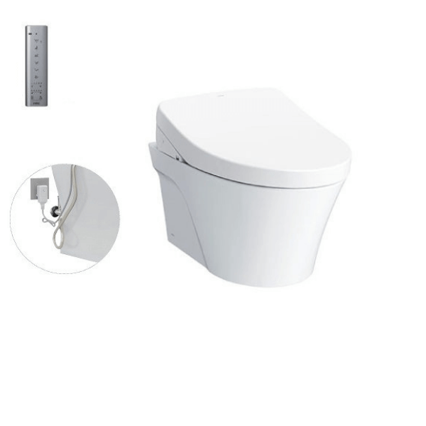 Bàn cầu treo tường TOTO CW822RA/WH172A/TCF4911Z/MB170P#SS