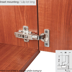 Bản lề Hafele METALLA SM 95° 311.04.442