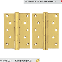 Bản lề lá 2BB 127x89x3mm Häfele DIY 489.05.024