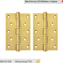 Bản lề lá 4BB 127x76x3mm Häfele DIY 489.05.028