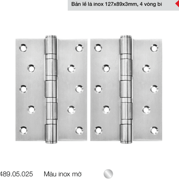 Bản lề lá 4BB 127x89x3mm Häfele DIY 489.05.025