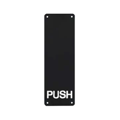 Bảng Đẩy Cửa Push Màu Đen Hafele 987.11.303