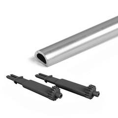 Bánh xe cho thanh đồng bộ Blum 550.60.100