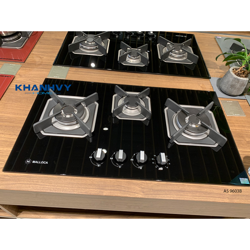 Bếp gas 3 lò Malloca AS 9603B