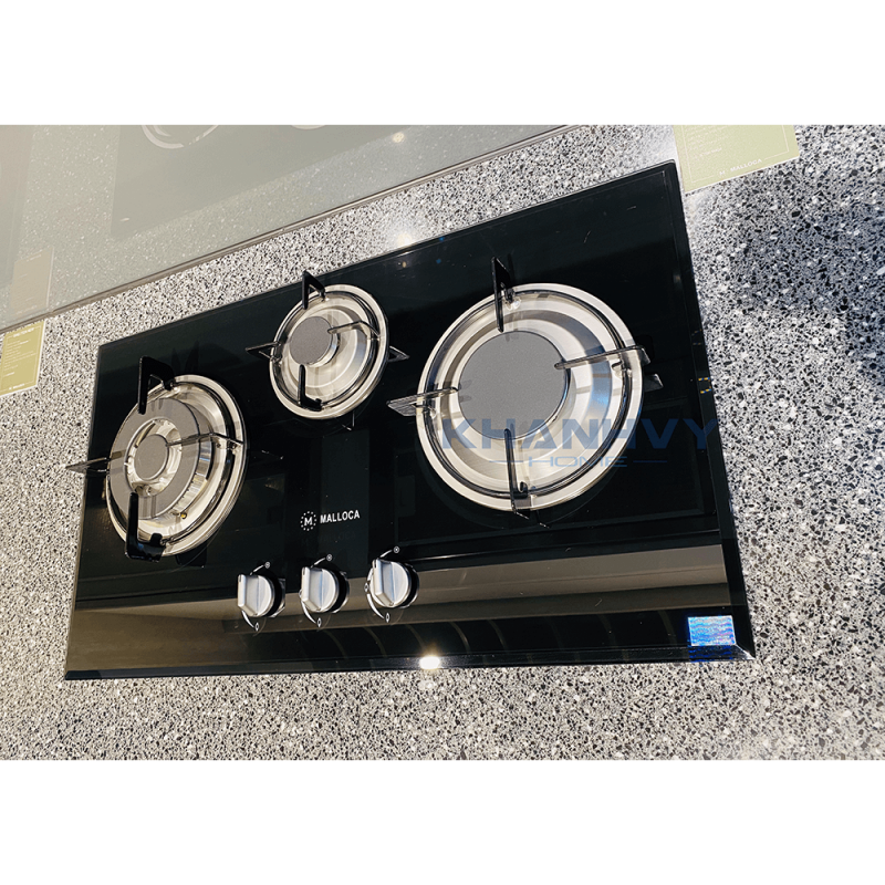 Bếp 3 Gas Malloca GHG 733B NEW