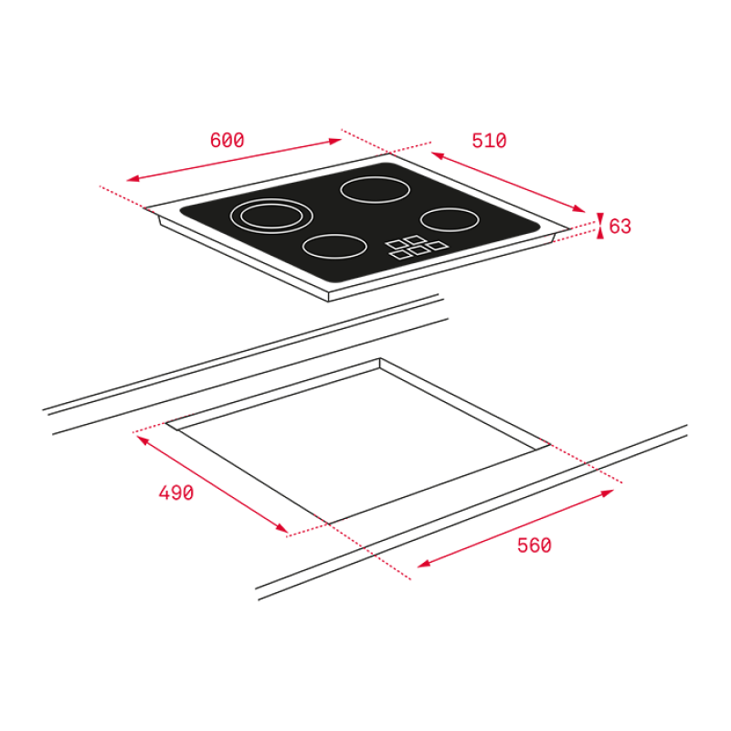 Bếp điện Teka TB 6310 40239034