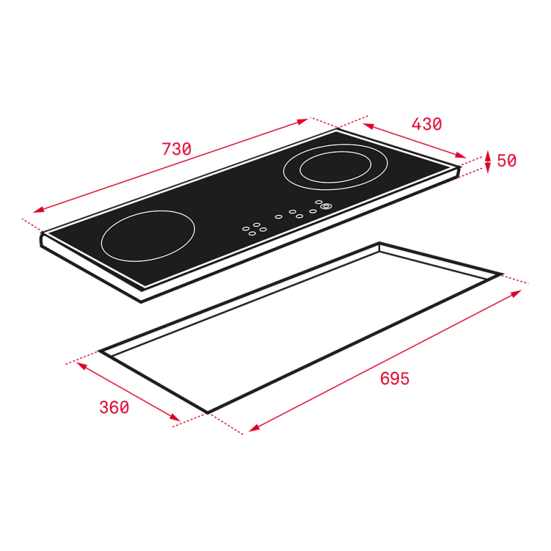 Bếp điện từ Teka IZ 7200 HL 10210201