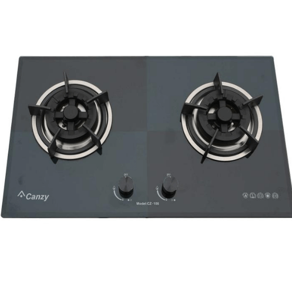 Bếp gas âm 2 lò CANZY CZ 108 XANH ĐEN