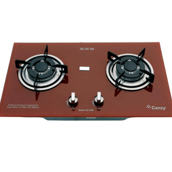Bếp gas âm 2 lò CANZY CZ-27MI đỏ