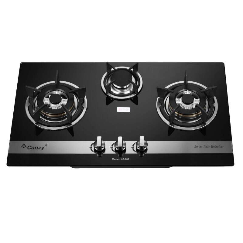 Bếp gas âm 3 lò CANZY CZ-863