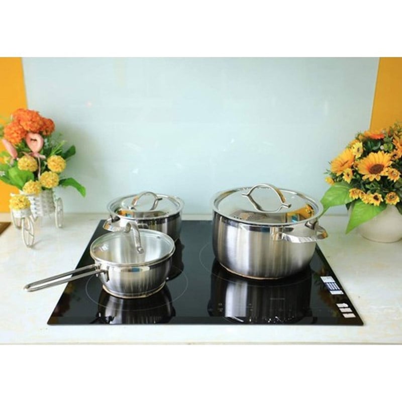 Nồi sử dụng cho bếp điện Electrolux EHF6232FOK 3 vòng nhiệt 60cm
