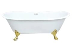 Bồn tắm Maamo MA-2702 CR chân hợp kim mạ crôm cao cấp( vàng, bạc)