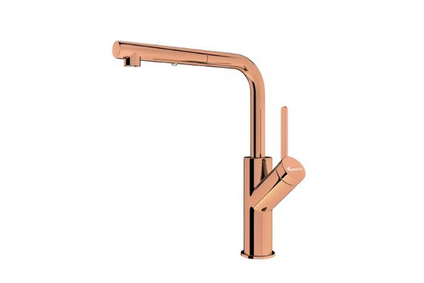 Vòi rửa bát Konox Artan Rose Gold