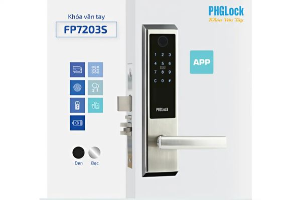 Khóa vân tay PHGlock FP7203S - R App