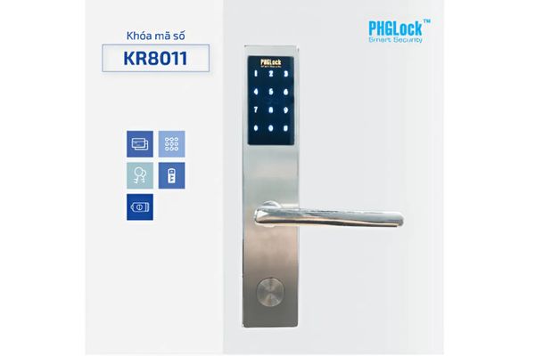 Khóa mã số - thẻ cảm ứng PHGlock KR8011