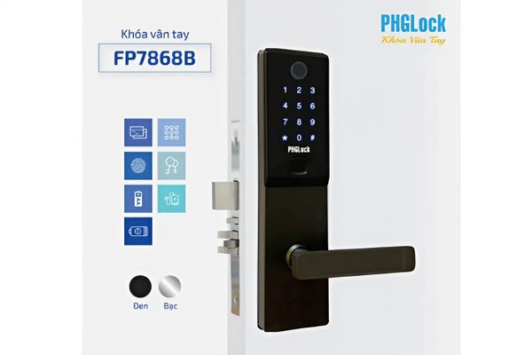 Khóa vân tay PHGlock FP7868B - R