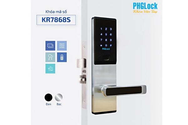 Khóa điện tử PHGLock KR7868SS - R