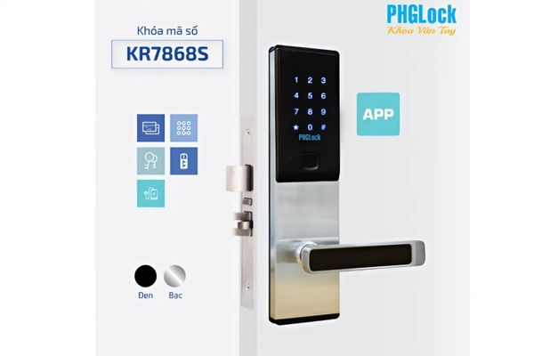 Khóa điện tử PHGLock KR7868SS - R App