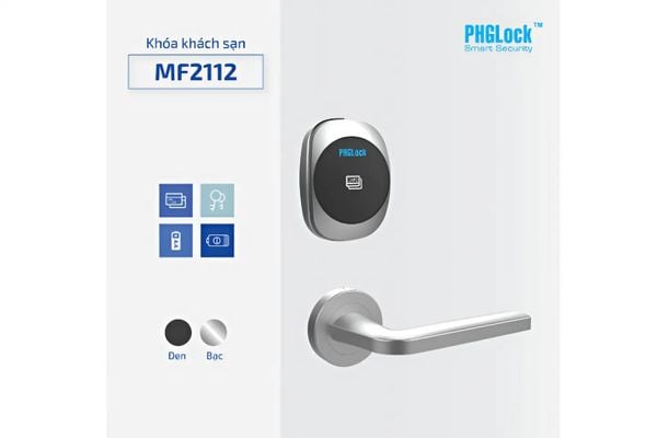 Khóa khách sạn PHGlock MF2112S - R