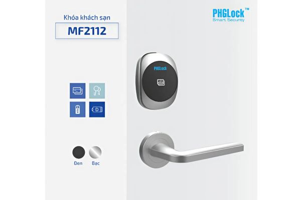 Khóa khách sạn PHGlock MF2112S - L