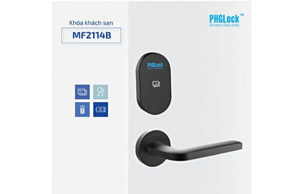 Khóa khách sạn PHGlock MF2114B - R