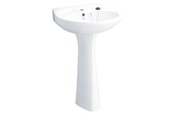 Chậu lavabo Cotto C012/C412 treo tường chân dài