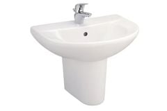 Chậu lavabo Cotto C014/C4201 treo tường chân lửng