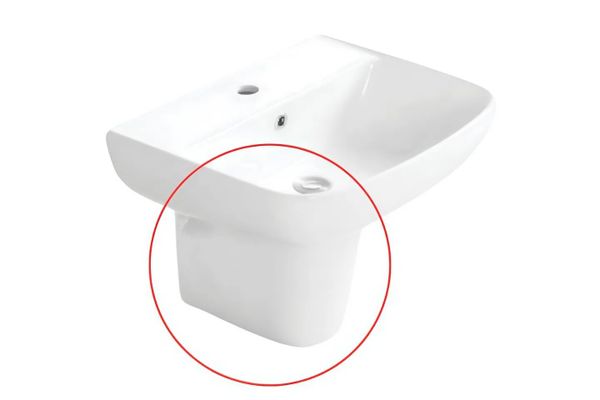 Chân chậu lavabo Cotto C400000OS ngắn