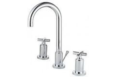Vòi lavabo Cotto CT238YC16 nóng lạnh 3 lỗ