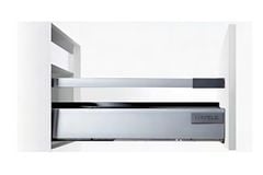 Bộ ray hộp Hafele 552.79.785 ALTO B199 500mm trắng