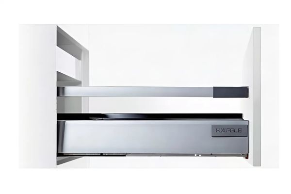 Bộ ray hộp Hafele 552.79.085 ALTO B199 500mm xám